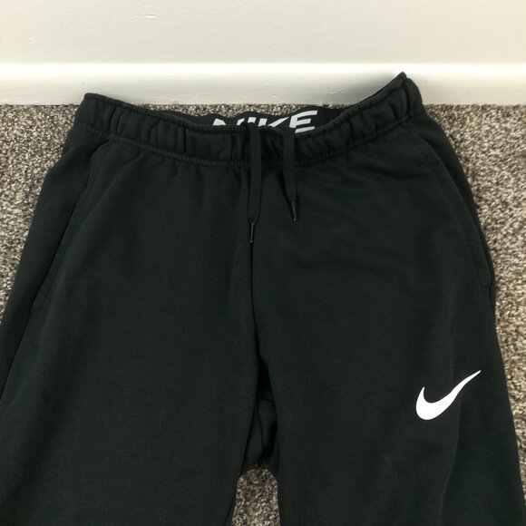 2024 Nike Fleece Pants Taper Energy Sweatpants Joggers Black Mens Small FB8577 - Picture 2 of 9